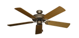 Dixie Belle traditional ceiling fan in Antique Bronze with 52 inch Light Oak Blades