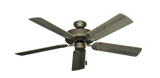 Dixie Belle traditional ceiling fan in Antique Bronze with 52 inch Barnwood Blades