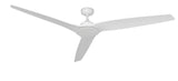 72 inch Evolution Ceiling Fan with Light by Tropos Air - Pure white