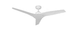52 inch Evolution Ceiling Fan with Light by Tropos Air - Pure White
