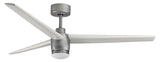 52 inch Old Towne Wi-Fi Enabled Ceiling Fan with Light - Brushed Nickel