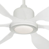 LED LOW PROFILE CEILING FAN LIGHT #710 Pure White