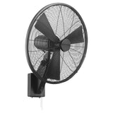 Impulse 20 inch Indoor/Outdoor Wall Fan by Quorum - Matte Black