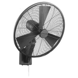 Impulse 20 inch Indoor/Outdoor Wall Fan by Quorum - Matte Black