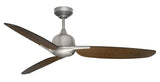 Cresswind 52" Brushed Nickel without light