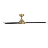 60 inch Zelda by WAC Smart Fans - Soft Brass and Matte Black