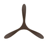 70 inch Malibu Ceiling Fan by WAC Lighting - Matte Black and Dark Walnut