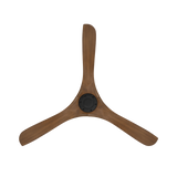 60 inch Carve Ceiling Fan by Modern Forms - Bronze and Distressed Koa