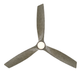 72 inch Zephyr Luminaire Ceiling Fan by Modern Forms - Graphite with Weathered Wood Blades