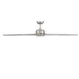 70 inch Roboto XL with Luminaire by Modern Forms - Brushed Nickel