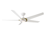 62 inch Lucid by Modern Forms - Soft Brass and Matte White