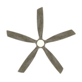 62 Inch Zephyr 5 by Modern Forms - Graphite with Weathered Wood Blades