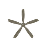 62 Inch Zephyr 5 by Modern Forms - Graphite with Weathered Wood Blades