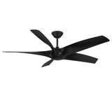 62 Inch Zephyr 5 by Modern Forms - Matte Black