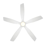 62 Inch Zephyr 5 by Modern Forms - Matte White