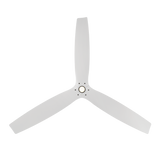 60 inch Spinster by WAC Smart Fans - Matte Black and Matte White