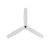 60 inch Spinster by WAC Smart Fans - Matte Black and Matte White