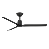 52 inch Smooth Ceiling Fan with LED Light by Modern Forms - Matte Black