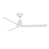 52 inch Smooth Ceiling Fan with LED Light by Modern Forms - Matte White