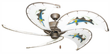 52 inch Raindance Ceiling Fan - Snook - Game Fish of the Florida Keys Custom Canvas Blades