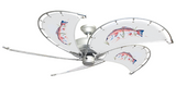 52 inch Raindance Ceiling Fan - Redfish - Game Fish of the Florida Keys Custom Canvas Blades