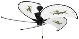 52 inch Raindance Ceiling Fan - Bonefish - Game Fish of the Florida Keys Custom Canvas Blades
