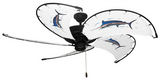52 inch Raindance Ceiling Fan - Marlin - Game Fish of the Florida Keys Custom Canvas Blades