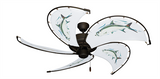 52 inch Raindance Ceiling Fan - Tarpon - Game Fish of the Florida Keys Custom Canvas Blades