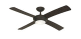 Luna Ceiling Fan in Oil Rubbed Bronze with Light