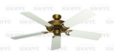 52 inch Riviera - Brushed Gold