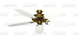 52 inch Riviera Ceiling Fan - Oar Blades