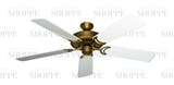 52 inch Riviera - Brushed Gold