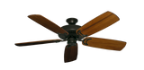 Riviera Oil Rubbed Bronze Ceiling Fan with Arbor 425 Oak Blades