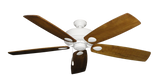 Futura Ceiling Fan in Pure White with Oak Arbor 725 Blades