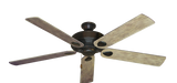 60 inch Futura Ceiling Fan in Oil Rubbed Bronze with Driftwood Blades