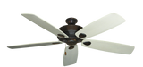 Futura Ceiling Fan in Oil Rubbed Bronze with CWhitewash Arbor 725 Blades