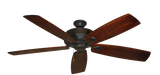 Futura Ceiling Fan in Oil Rubbed Bronze with Cherrywood Arbor 725 Blades