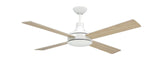 Quantum Ceiling Fan in Pure White