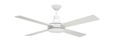 Quantum Ceiling Fan in Pure White