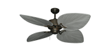 50 inch Bombay Ceiling Fan - Brushed Nickel Blades