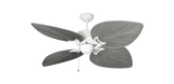 50 inch Bombay Ceiling Fan - Brushed Nickel Blades