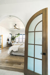 52 Maverick by Monte Carlo - Aged Pewter in Bedroom through Door