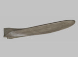 52 Maverick by Monte Carlo Light Gray Weathered Oak Blade