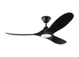 52 Maverick LED by Monte Carlo - Matte Black