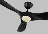 52 Maverick LED by Monte Carlo - Matte Black Close-Up