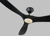 60 Maverick LED by Monte Carlo - Matte Black Close-Up
