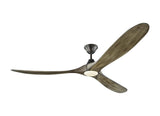 70 Maverick LED by Monte Carlo - Aged Pewter