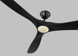 70 Maverick LED by Monte Carlo - Matte Black Close-Up