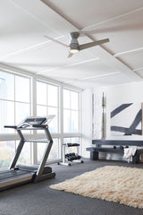 44 inch Tip Top Ceiling Fan - Brushed Aluminum Finish