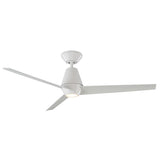 52 inch Slim Ceiling Fan - Matte White Finish